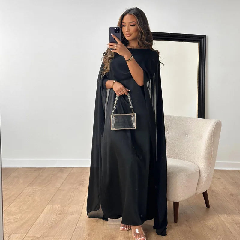Ariana | Damen Langes Abendkleid – Fliessend, Figurbetonend & Zeitlos Elegant