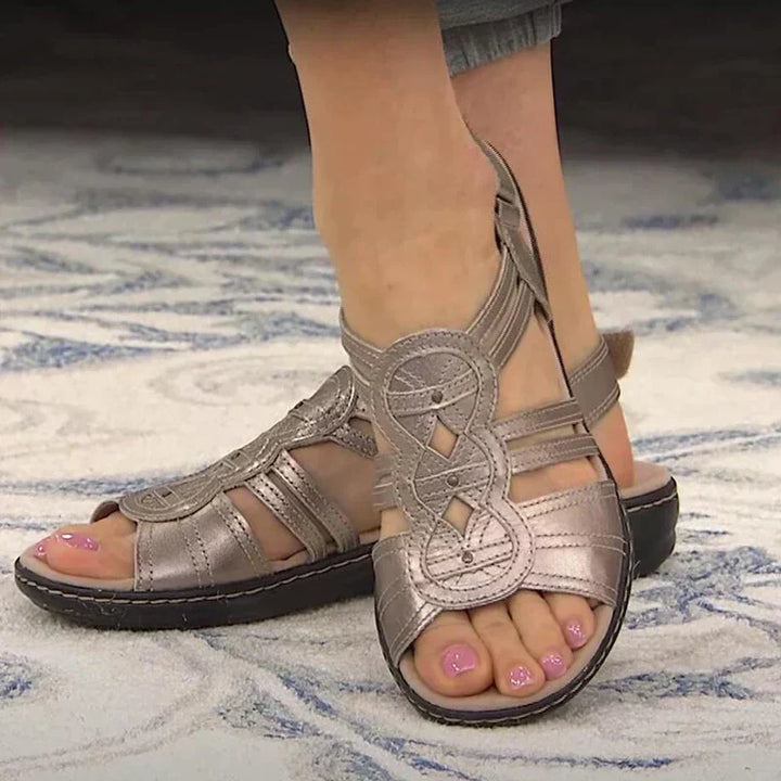 Damen - Zehenstegsandalen – Bequem für den Alltag und warme Tage