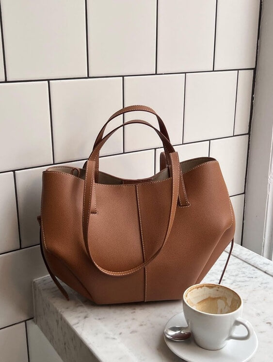 Damen Vintage Tote Bag – Geräumig, Zeitlos & Vielseitig