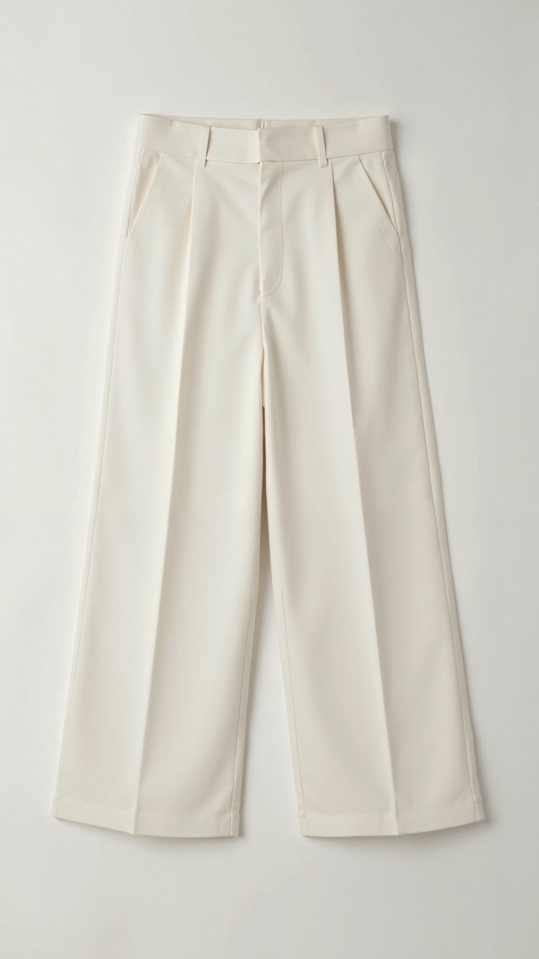 Sabina | Damen Weitbeinige Hose mit Hoher Taille
