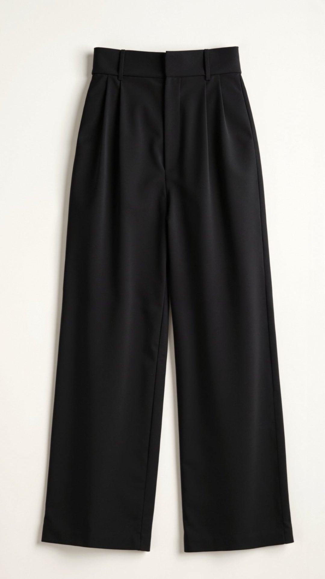 Sabina | Damen Weitbeinige Hose mit Hoher Taille