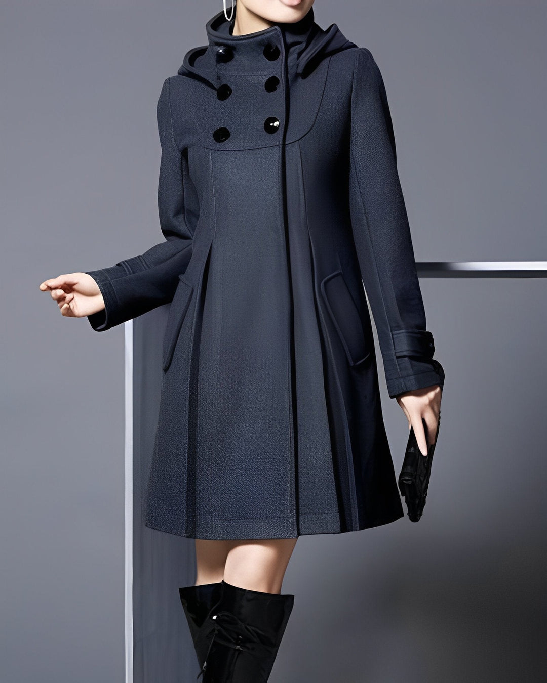 Solina |Stilvolle Jacke mit Taschen und Kapuze