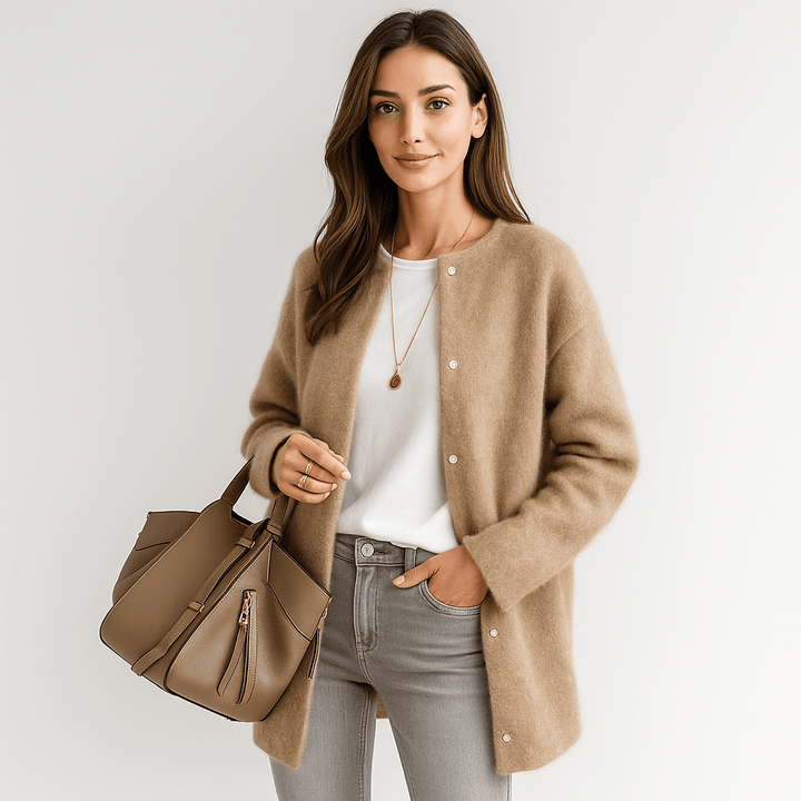 Aubrey | Damen Cardigan – Warm, Figurschmeichelnd & Zeitlos Stilvoll