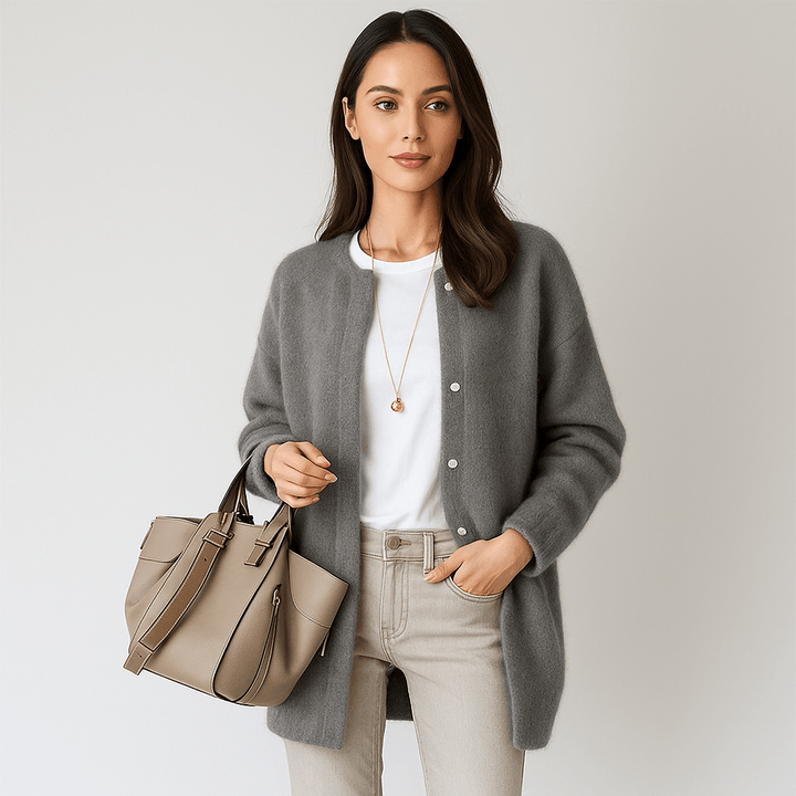 Aubrey | Damen Cardigan – Warm, Figurschmeichelnd & Zeitlos Stilvoll