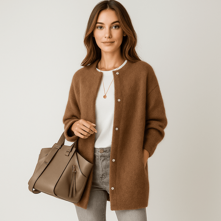 Aubrey | Damen Cardigan – Warm, Figurschmeichelnd & Zeitlos Stilvoll