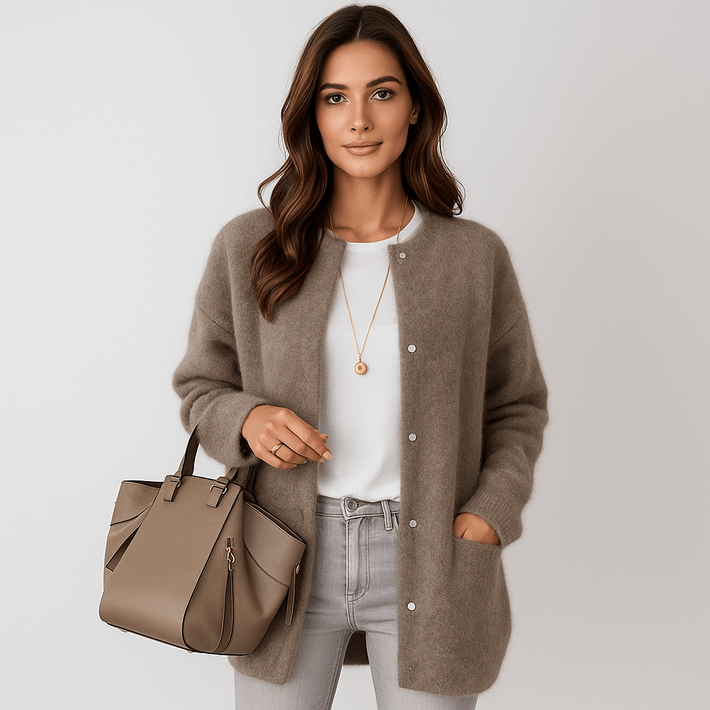 Aubrey | Damen Cardigan – Warm, Figurschmeichelnd & Zeitlos Stilvoll