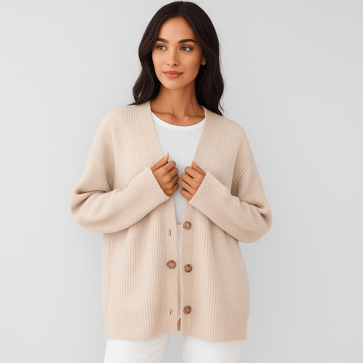 Cocon | Damen Kaschmir-Cardigan – Weich, Elegant & Zeitlos
