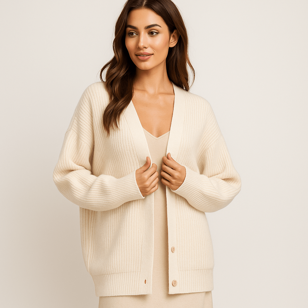 Cocon | Damen Kaschmir-Cardigan – Weich, Elegant & Zeitlos