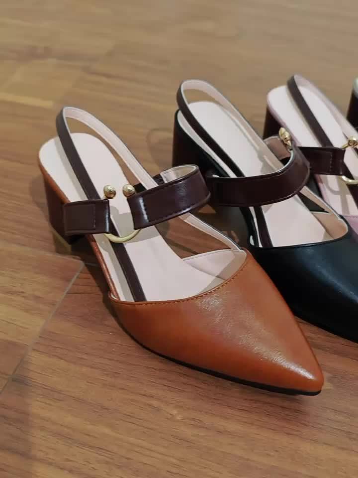 Emma | Damen High Heels – 10 cm, Leder & Elegant