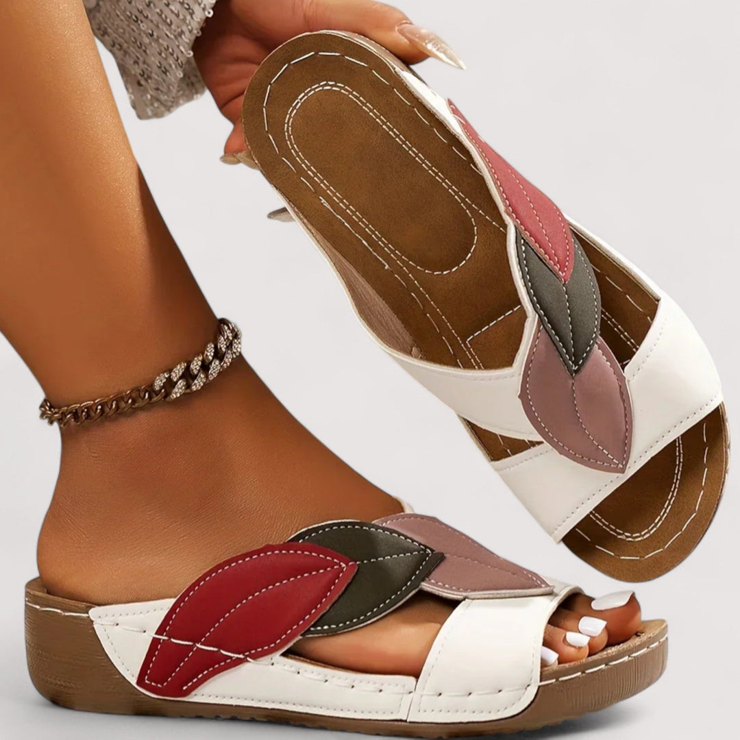 Solveig™ | Slip-on-Sandalen