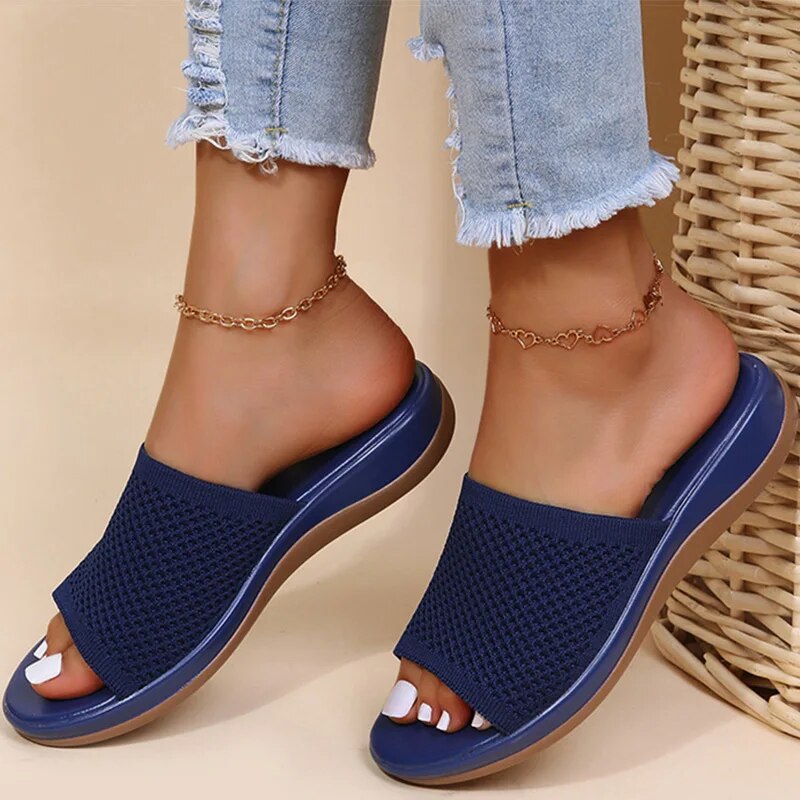 Britta | Damen Pantoletten-Sandalen – Atmungsaktiv, Leicht & Vielseitig