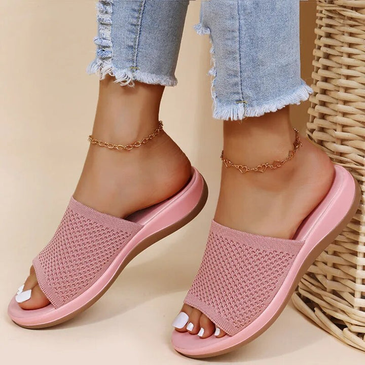 Britta | Damen Pantoletten-Sandalen – Atmungsaktiv, Leicht & Vielseitig