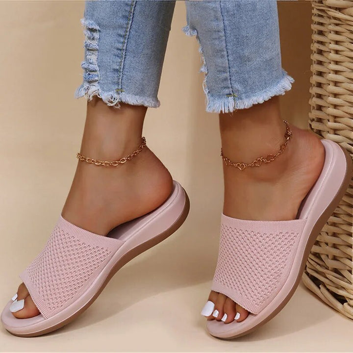 Britta | Damen Pantoletten-Sandalen – Atmungsaktiv, Leicht & Vielseitig