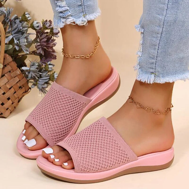 Britta | Damen Pantoletten-Sandalen – Atmungsaktiv, Leicht & Vielseitig