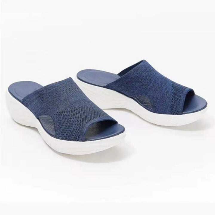 Damen - Sandalen - Entspannende Keilsandalen - Bequem und stilvoll - Ideal für den Sommer