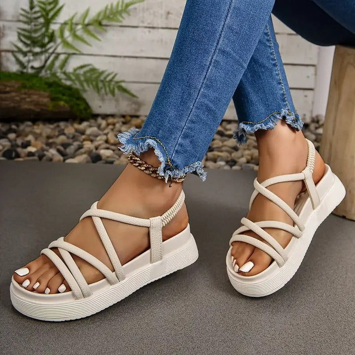 Damen Sandalen mit flacher Sohle – Stilvolle und langlebige Sommerschuhe