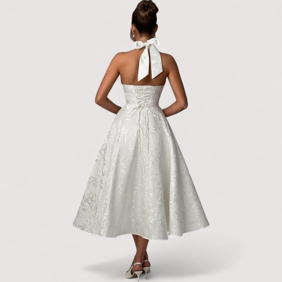 Amalie™ | Midikleid mit Neckholder