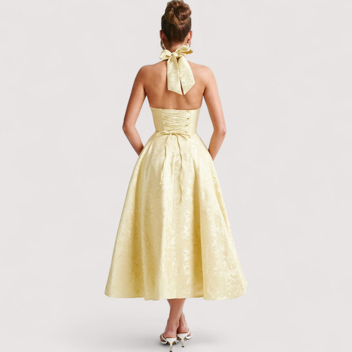 Amalie™ | Midikleid mit Neckholder