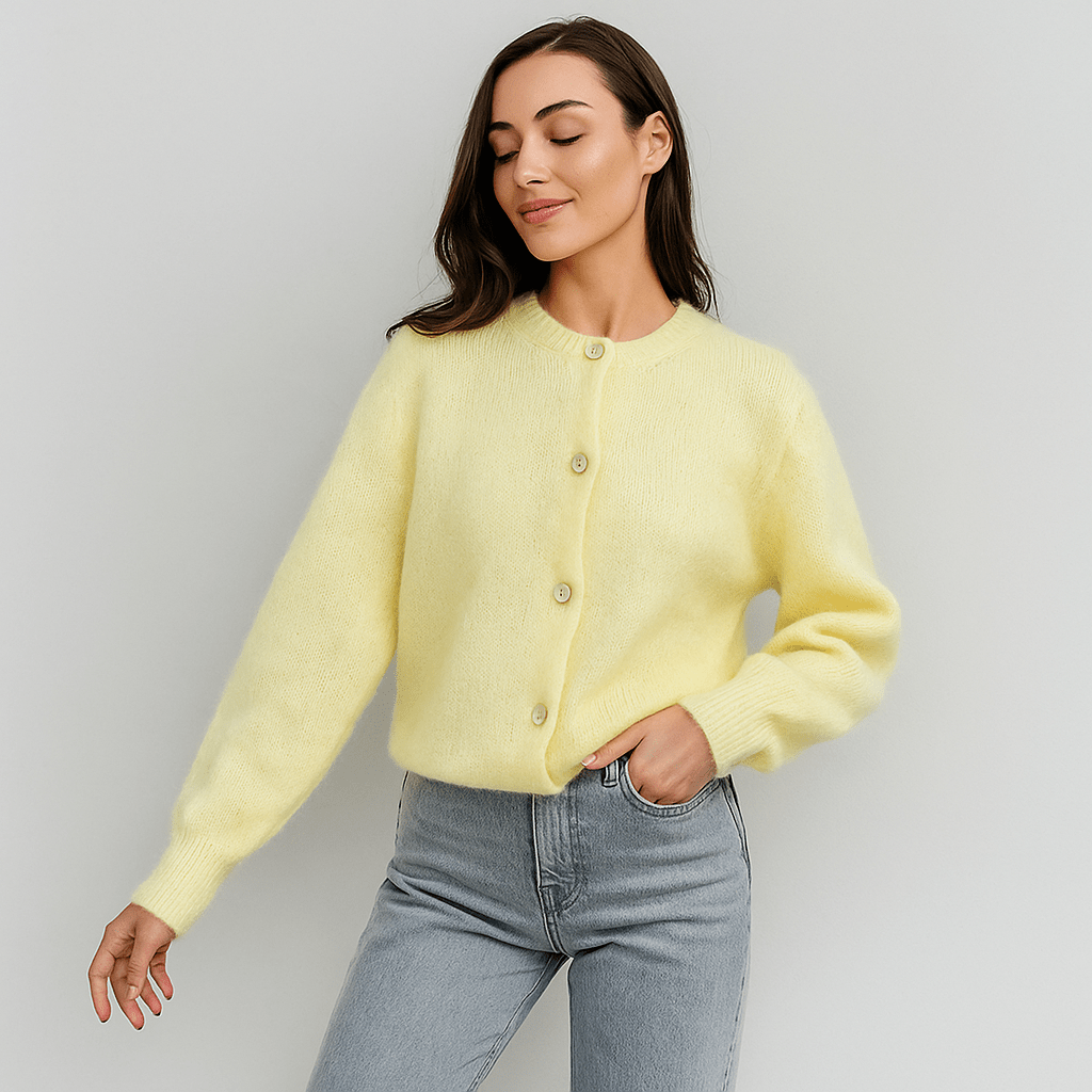 Damen Langer Blazer – Offene Vorderseite, Kerbkragen & Massgeschneidert