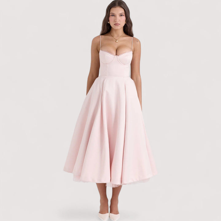 Margot™ | Sommerkleid mit Korsettdetail