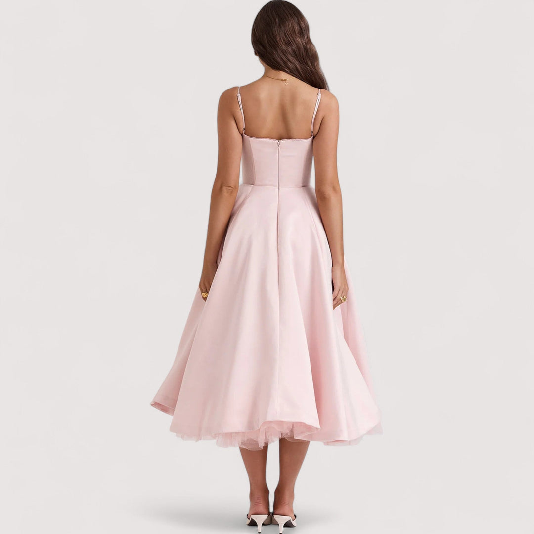 Margot™ | Sommerkleid mit Korsettdetail