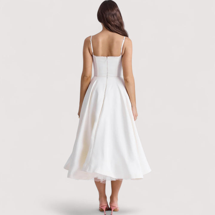 Margot™ | Sommerkleid mit Korsettdetail