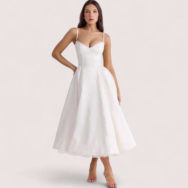Margot™ | Sommerkleid mit Korsettdetail