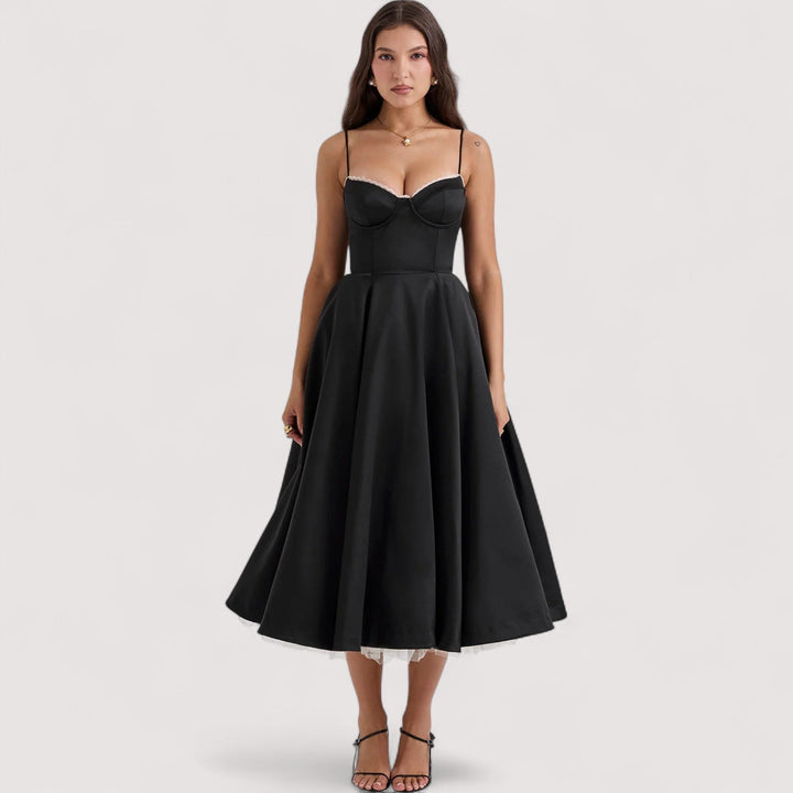 Margot™ | Sommerkleid mit Korsettdetail