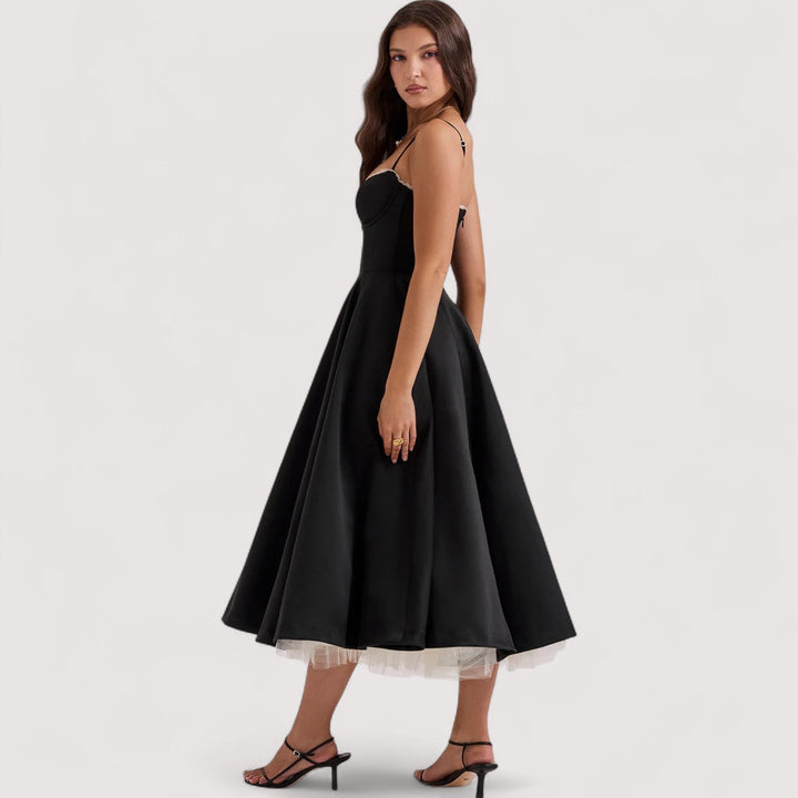 Margot™ | Sommerkleid mit Korsettdetail