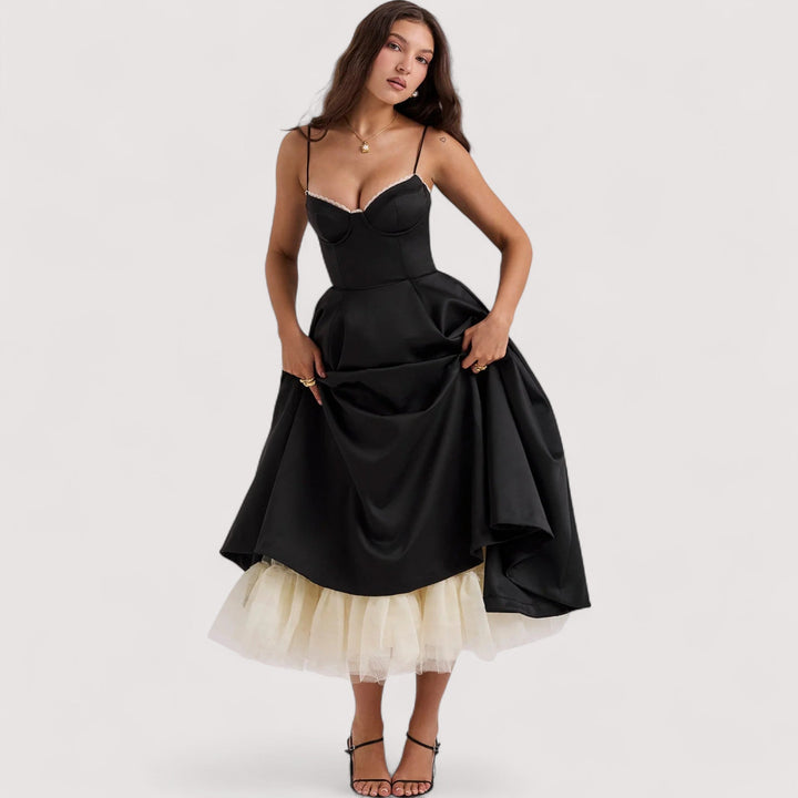Margot™ | Sommerkleid mit Korsettdetail