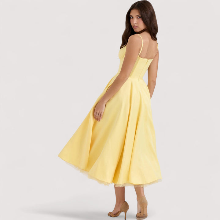 Margot™ | Sommerkleid mit Korsettdetail