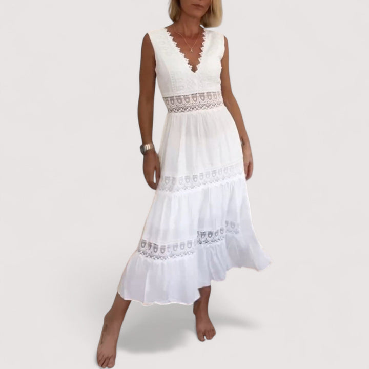 Noelia™ | Boho Midi-Kleid