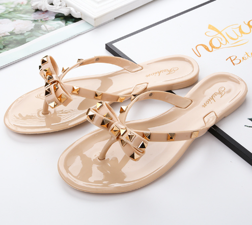 Emily | Damen Sandalen mit Nieten & Schnalle – Trendig, Verspielt & Bequem