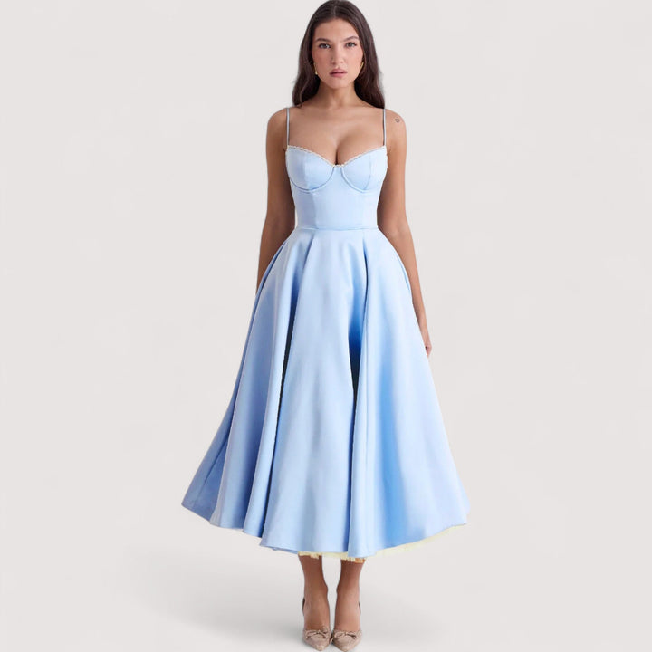Margot™ | Sommerkleid mit Korsettdetail