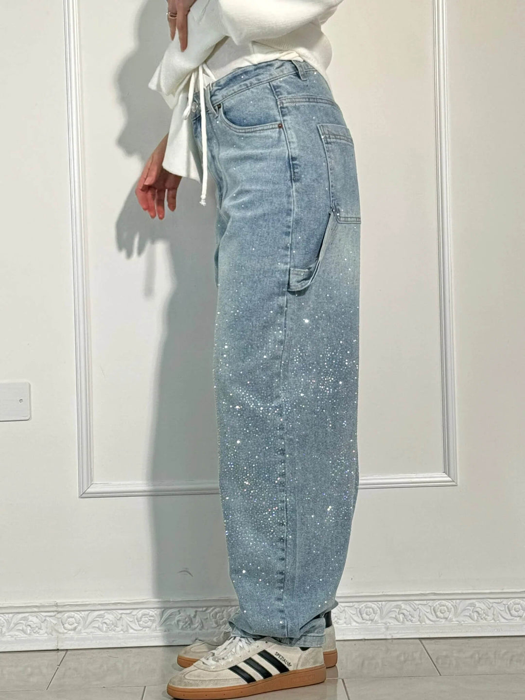 Nadine | Damen Weite Hosen für den Frühling