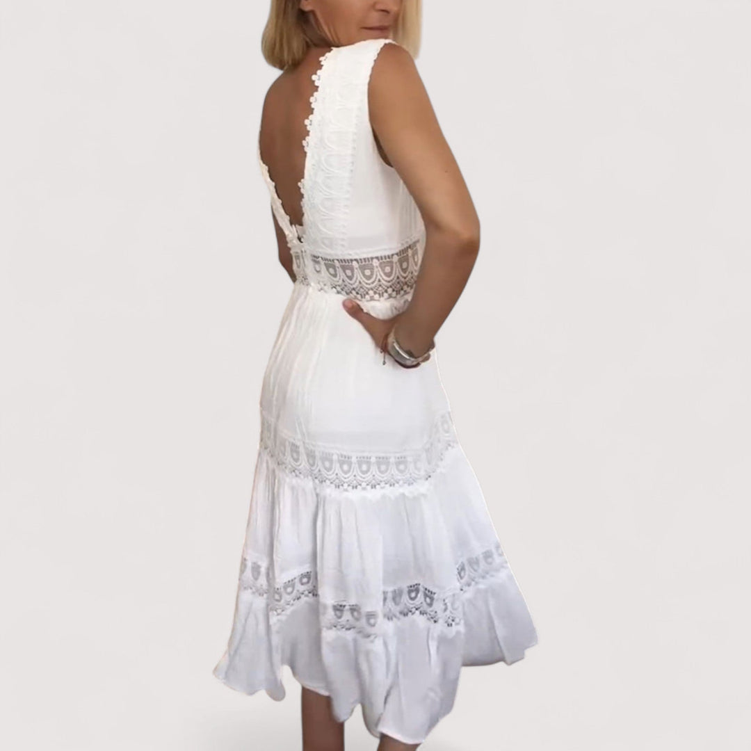 Noelia™ | Boho Midi-Kleid