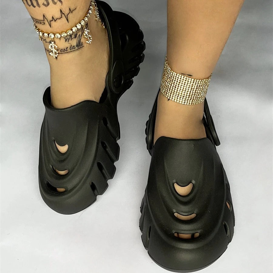 Damen - Bequeme Rutschfeste Sandalen - Leicht & Atmungsaktiv - Ideal für den Sommer