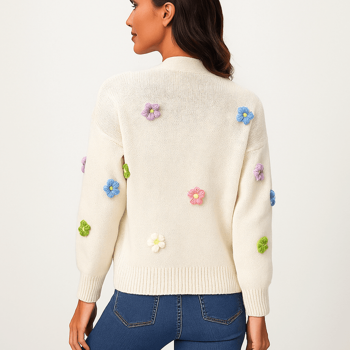 Damen Strickjacke – Offene Vorderseite, Langarm & Pflegeleicht