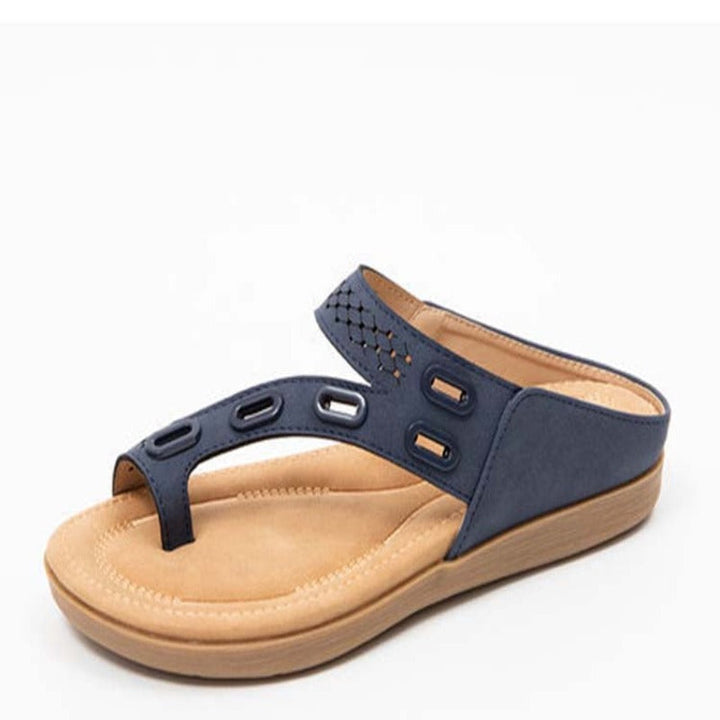 Leah | Damen Orthopädische Sandalen – Dreifache Gewölbestütze, Memory-Sohle & Stilvoll