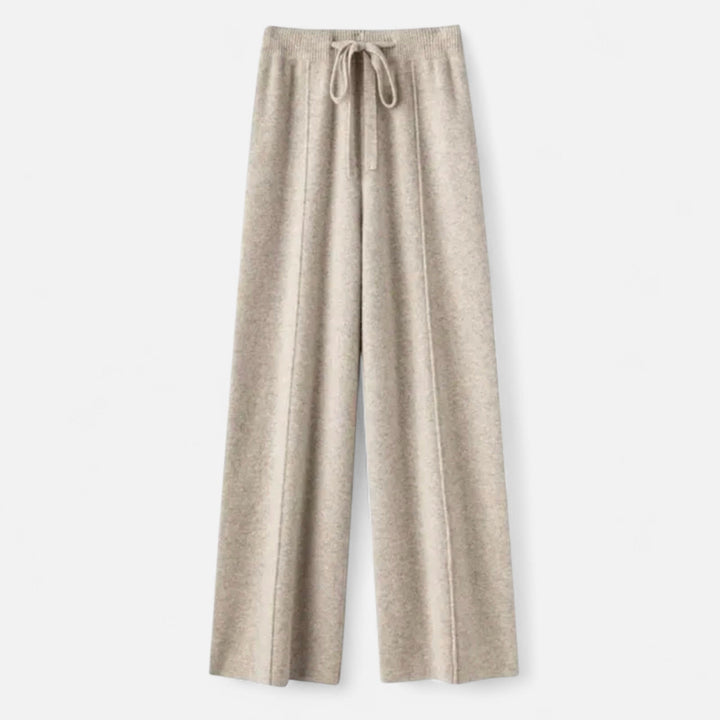 Daniela | Damen Klassische Wollhose mit Lockere Passform