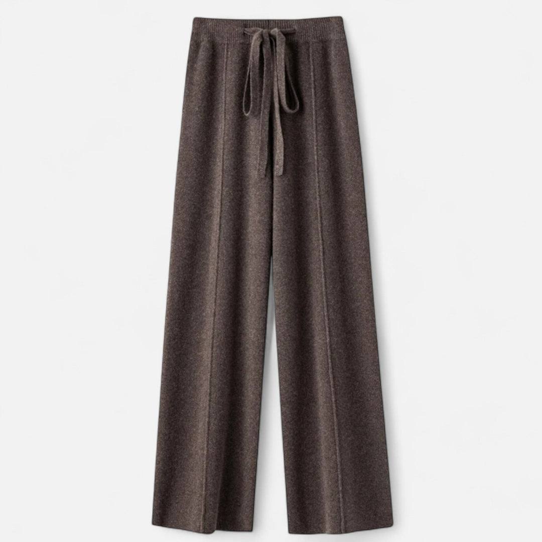 Daniela | Damen Klassische Wollhose mit Lockere Passform