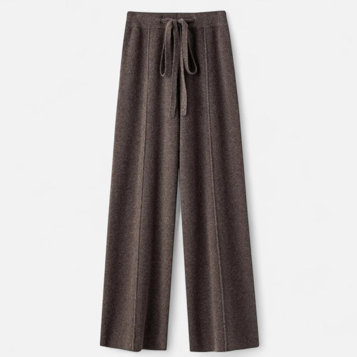 Daniela | Damen Klassische Wollhose mit Lockere Passform