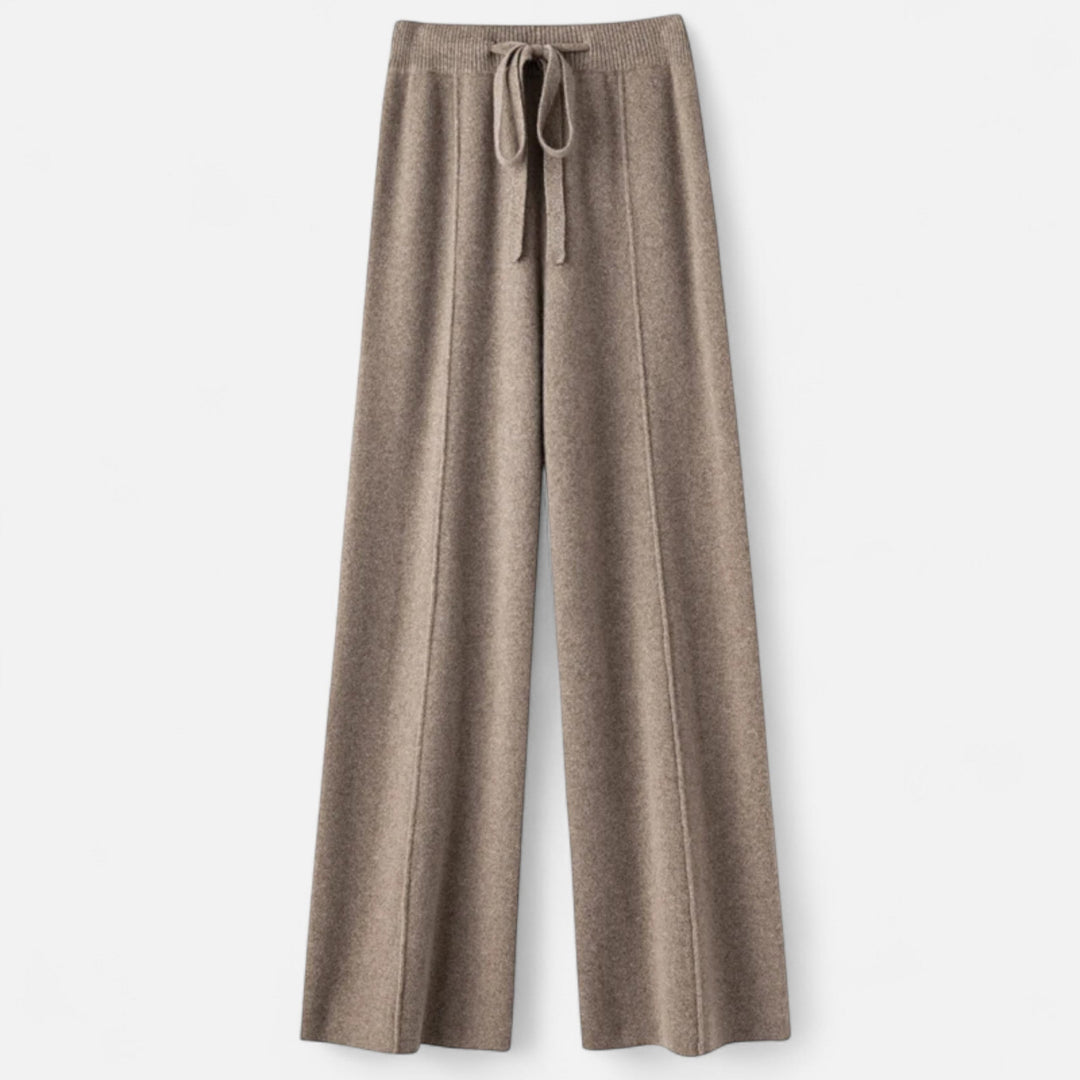 Daniela | Damen Klassische Wollhose mit Lockere Passform