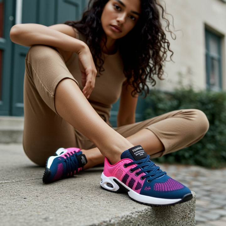 Damen Laufschuhe – Gelkissen-Dämpfung, Atmungsaktiv & Stabil