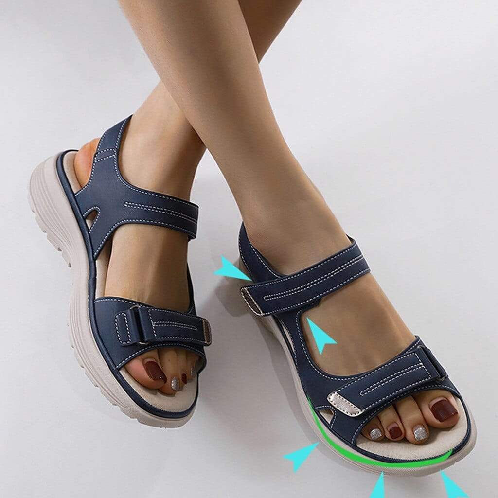 Damen  Sandalen – Biomechanisch, Hallux-Valgus & Wie auf Wolken