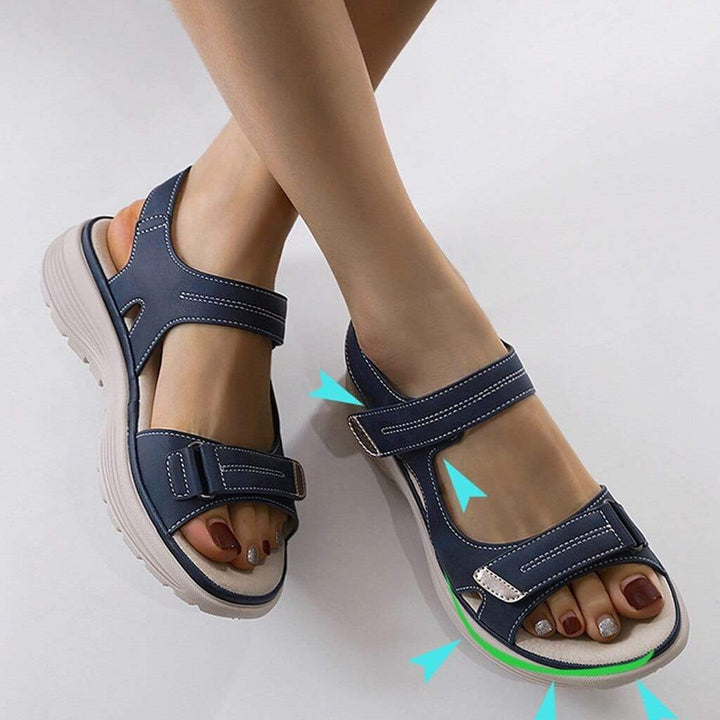 Damen  Sandalen – Biomechanisch, Hallux-Valgus & Wie auf Wolken