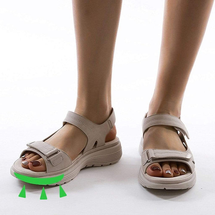Damen  Sandalen – Biomechanisch, Hallux-Valgus & Wie auf Wolken