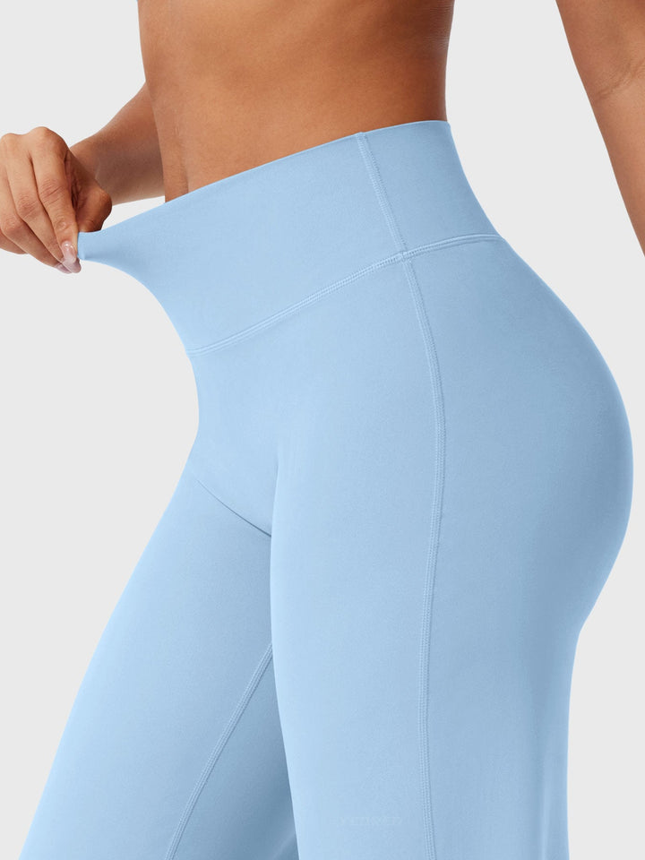 Yvonne | Damen Sommerweite Hose mit Hoher Taille
