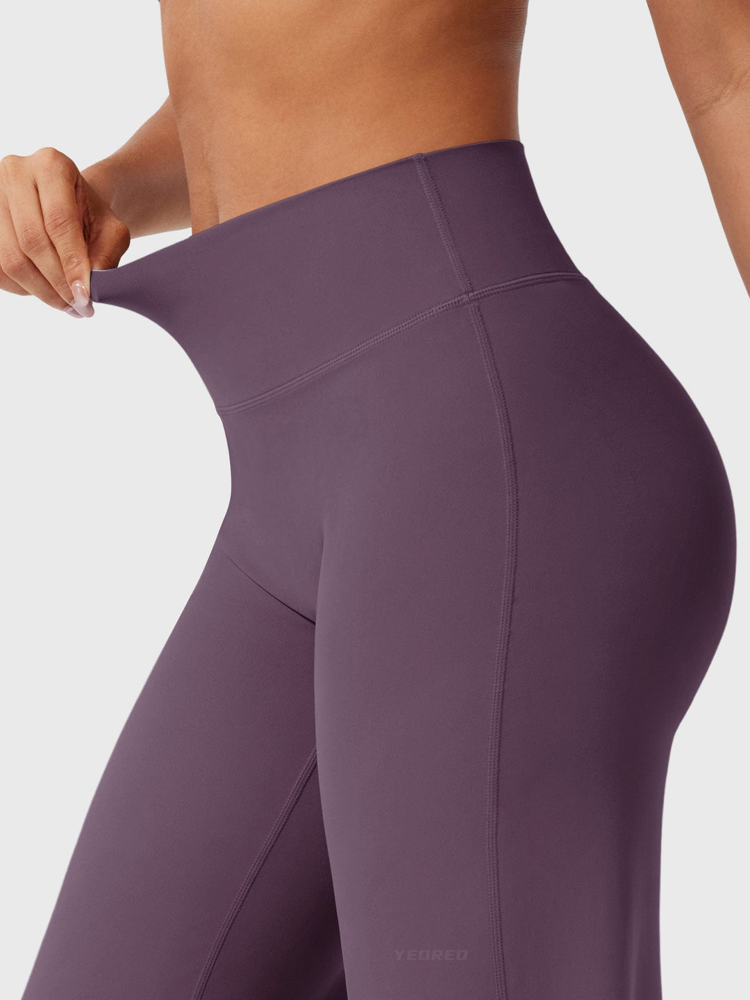 Yvonne | Damen Sommerweite Hose mit Hoher Taille