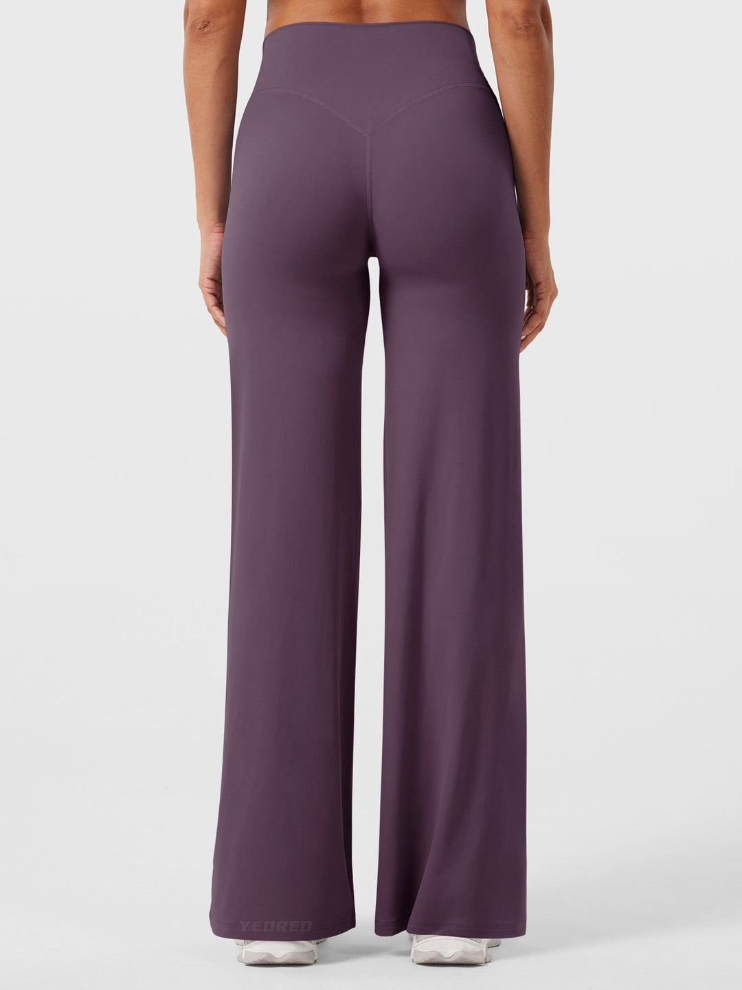 Yvonne | Damen Sommerweite Hose mit Hoher Taille